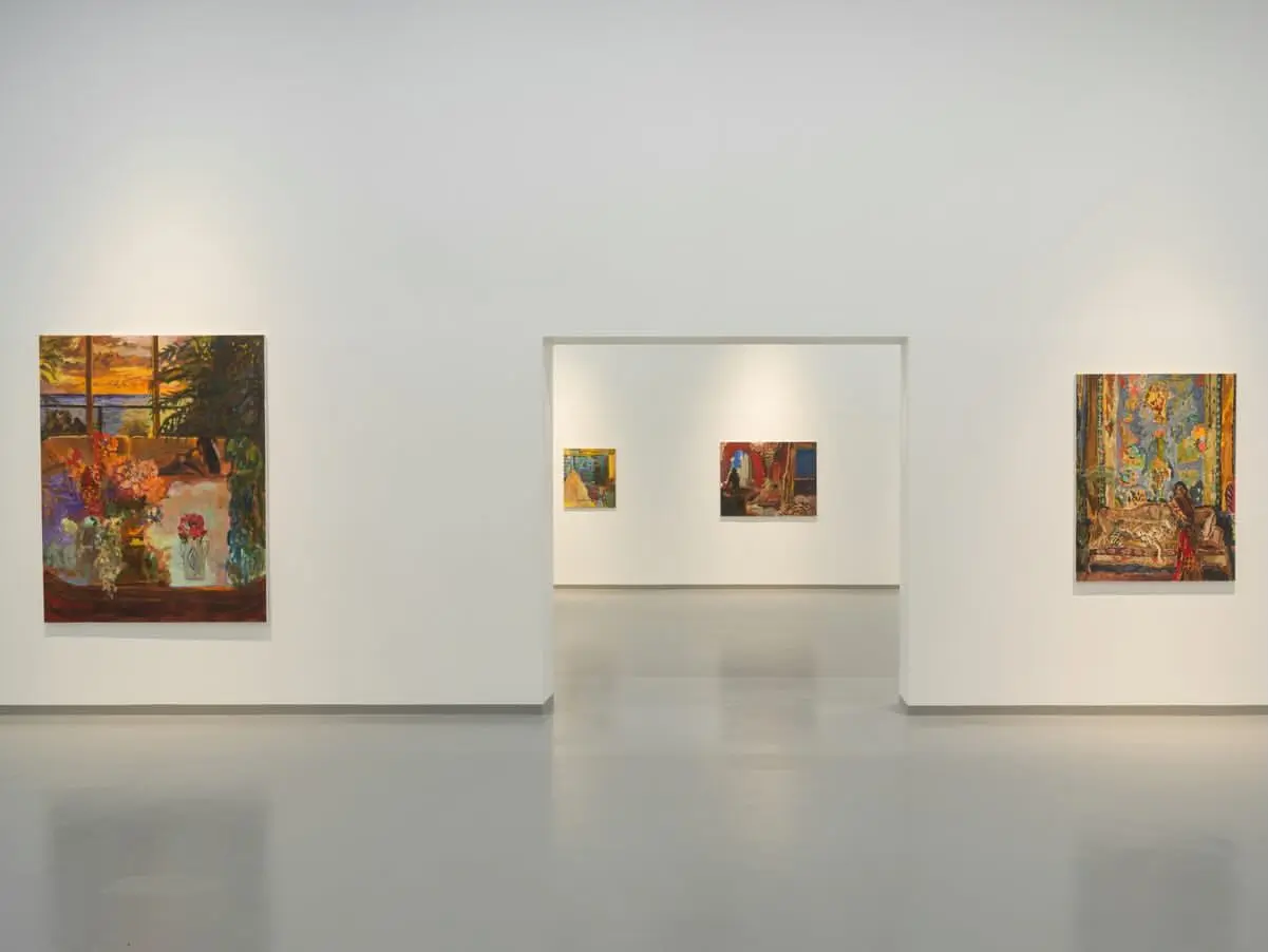 Allusive Veil exhibition by Hisham Sharif is on view at Ayyam Gallery