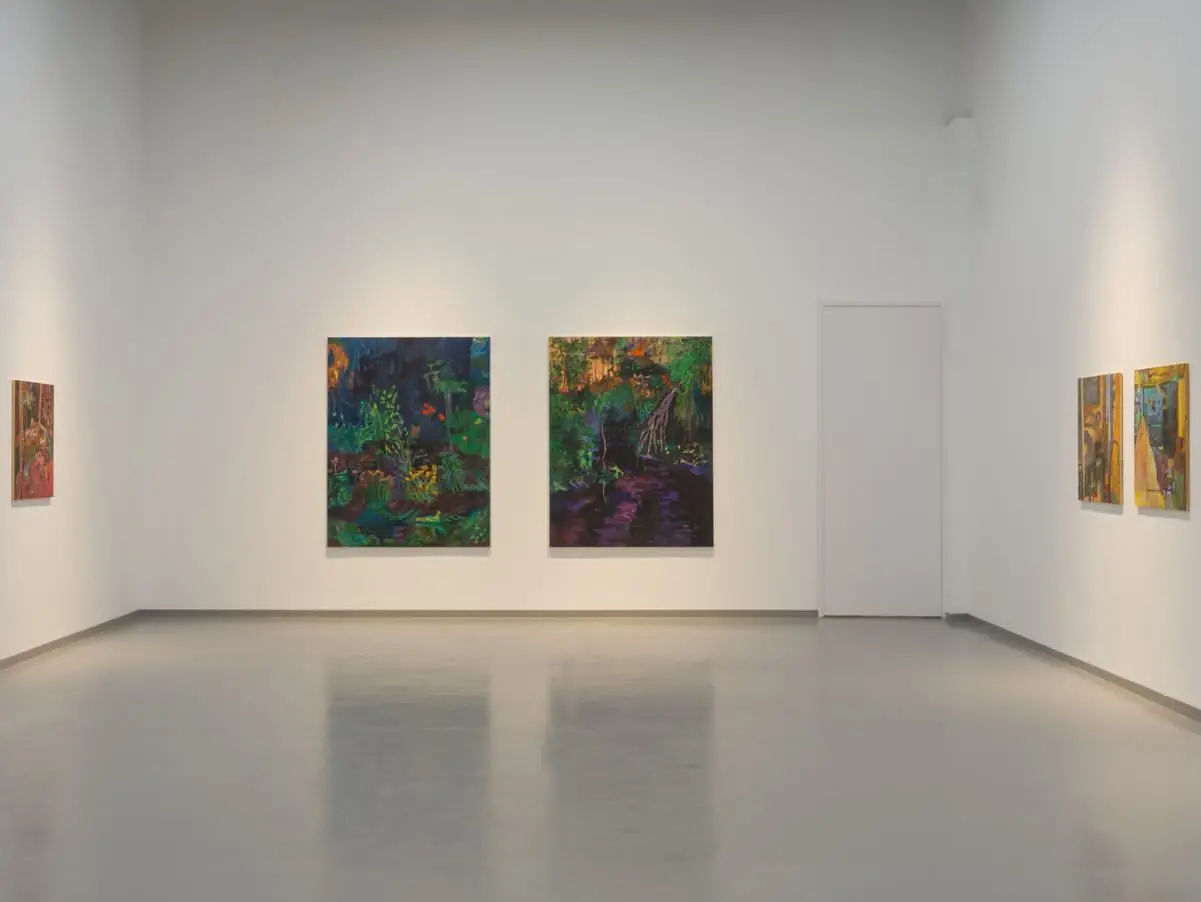 Allusive Veil exhibition by Hisham Sharif is on view at Ayyam Gallery