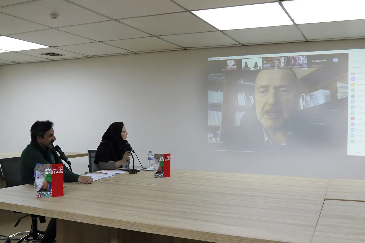 Mehdi Sahabi at the Tehran Museum of Contemporary Art, Curated by Mojdeh Tabatabaei