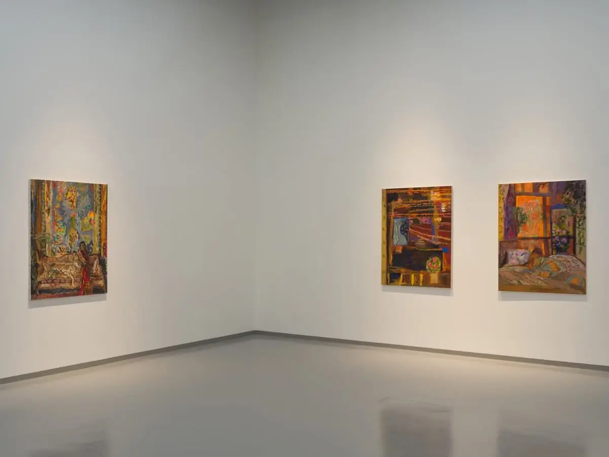 Allusive Veil exhibition by Hisham Sharif is on view at Ayyam Gallery