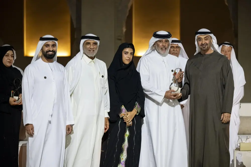 Abdelmonem Bin Eisa Alserkal honoured with Abu Dhabi Award for his contributions to arts, culture, and community