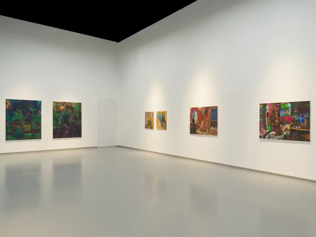 Allusive Veil exhibition by Hisham Sharif is on view at Ayyam Gallery