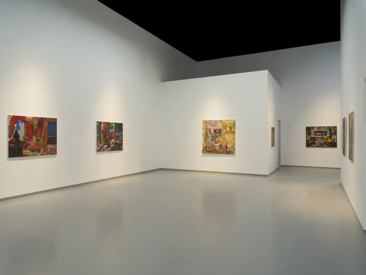 Allusive Veil exhibition by Hisham Sharif is on view at Ayyam Gallery