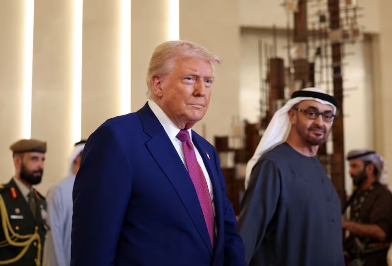 Zeinab Alhashemi’s Installation Greets Trump at Zayed Airport