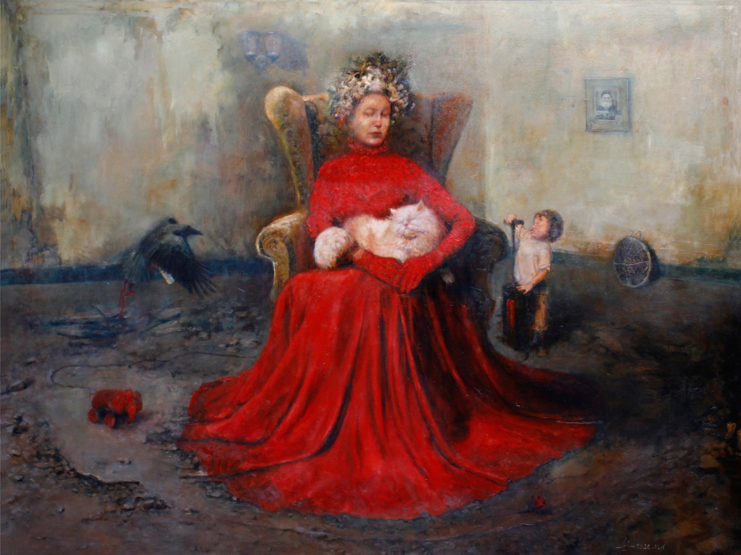 Azim Morakabatchi the Lady in Red