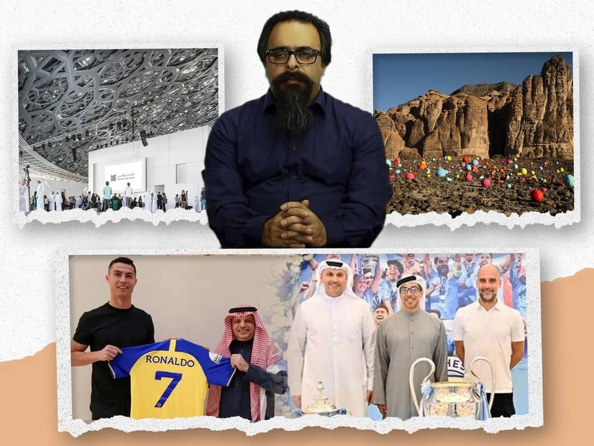 Hossein Hashempoor: Ronaldo, Benzema, Louvre, Guggenheim, Georges Pompidou, Art Dubai, Miaqatar, Al Ula for Modernization of the Middle East