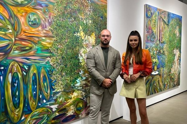 "An Artistic Odyssey" Exhibition Opened at Intent Gallery Dubai - Photos