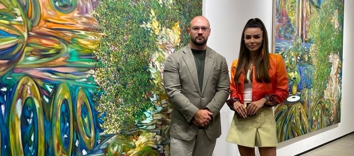 "An Artistic Odyssey" Exhibition Opened at Intent Gallery Dubai - Photos