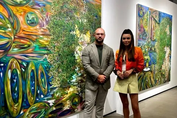 "An Artistic Odyssey" Exhibition Opened at Intent Gallery Dubai - Photos