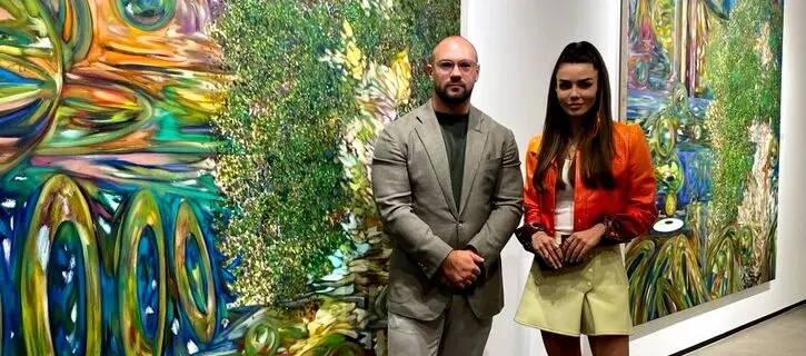 "An Artistic Odyssey" Exhibition Opened at Intent Gallery Dubai - Photos