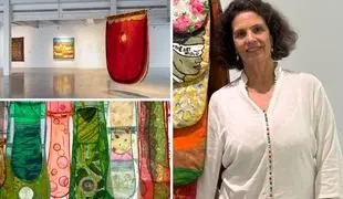 Leda Catunda brings wit, color, and critique to Sharjah Art Foundation