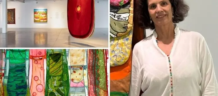 Leda Catunda brings wit, color, and critique to Sharjah Art Foundation