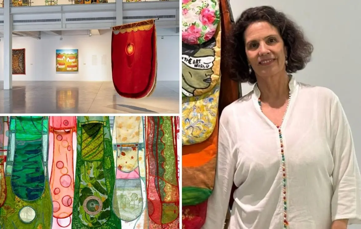 Leda Catunda brings wit, color, and critique to Sharjah Art Foundation