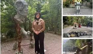 Zohreh Mehraban Curates a MAAD Gallery Exhibition Featuring 22 Artists_ Unto Human in the Heat of Tehran's Summer at Bagh-e Sizdah Chenar 