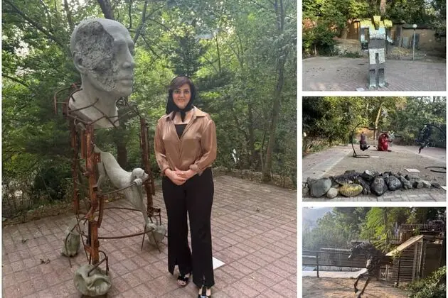 Zohreh Mehraban Curates a MAAD Gallery Exhibition Featuring 22 Artists_ Unto Human in the Heat of Tehran's Summer at Bagh-e Sizdah Chenar 