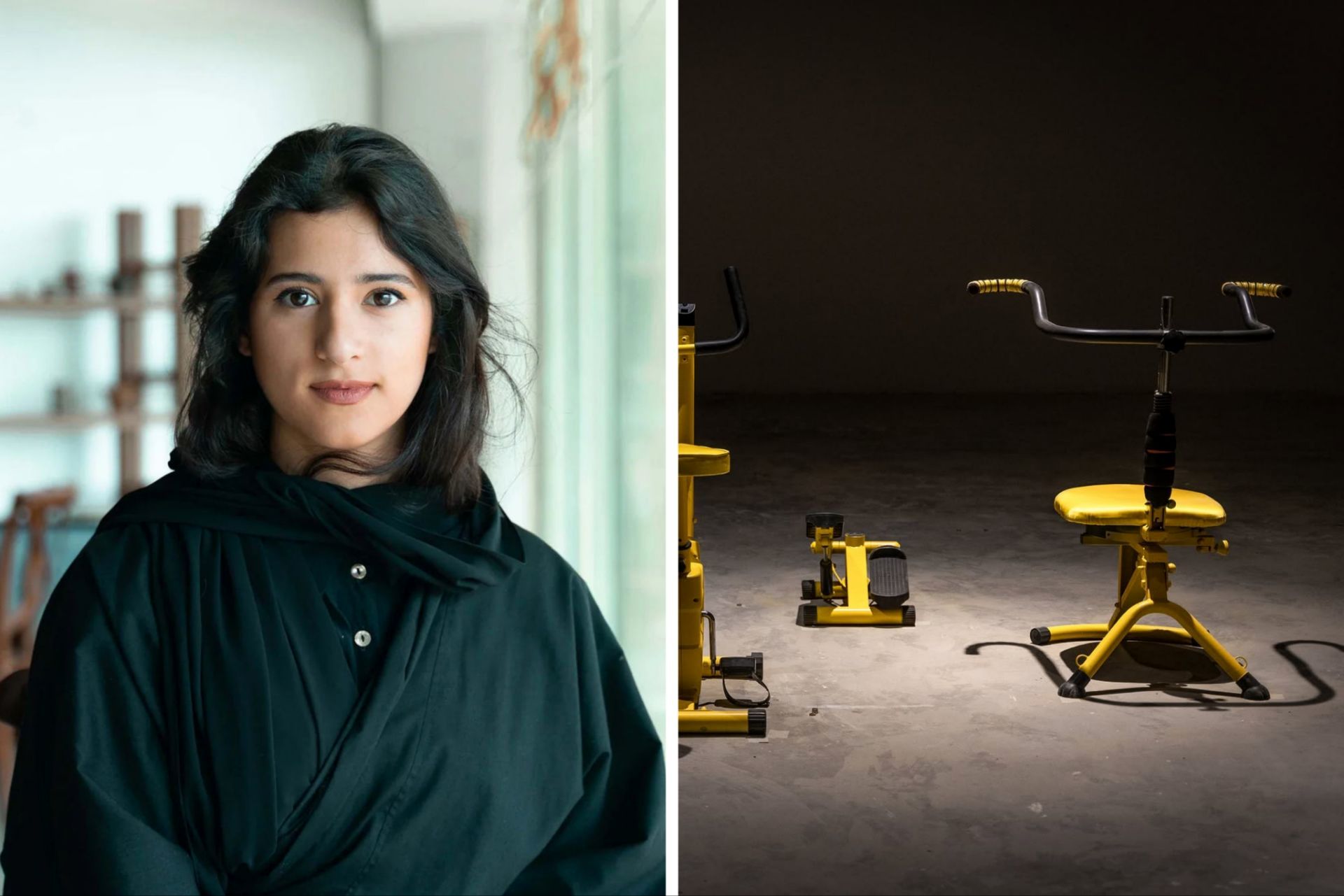 Ahaad Alamoudi’s “The Social Health Club” on view at Basel Social Club 2025