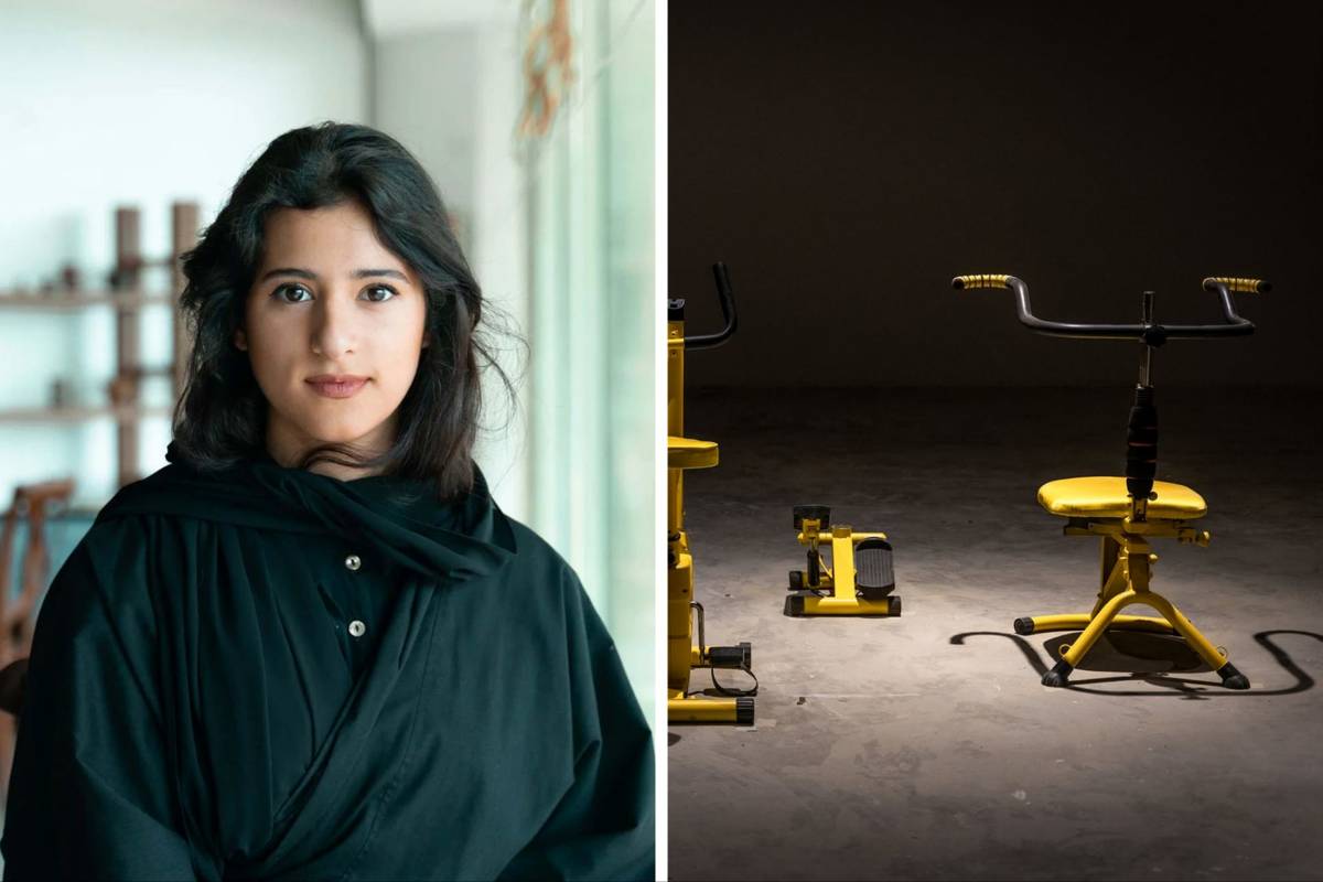 Ahaad Alamoudi’s “The Social Health Club” on view at Basel Social Club 2025