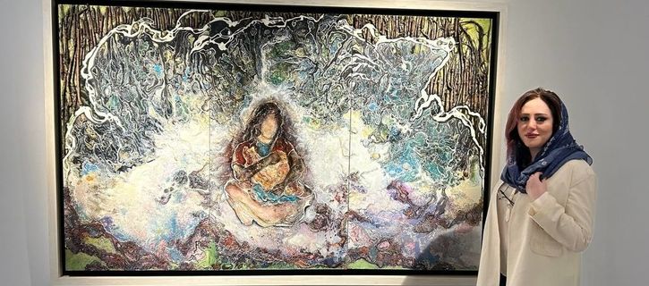 Bita Vakili and "The Guardian of Treasure" at Nian Art Gallery | Photos