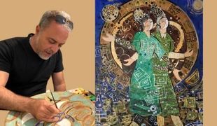 Mehrdad Fallah and the Work Sama Dance from the “Neo-Saqqakhaneh” Series: A Journey Between Yesterday and Today