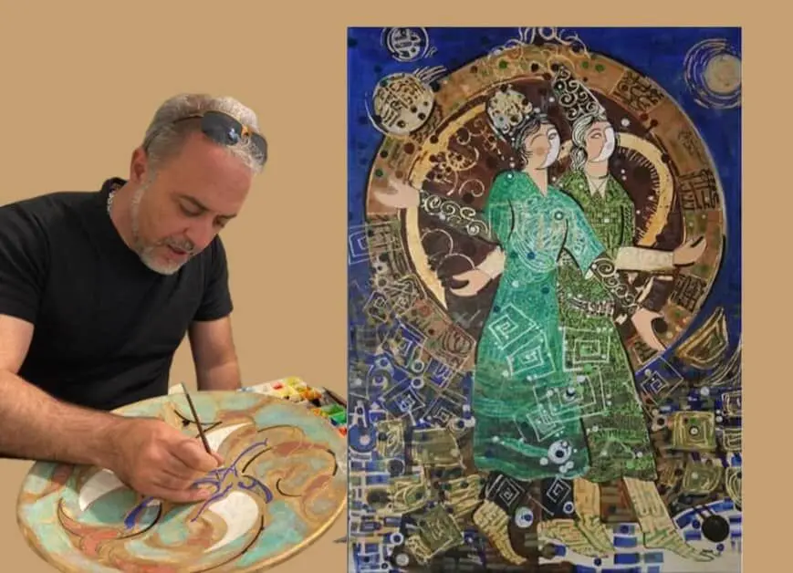 Mehrdad Fallah and the Work Sama Dance from the “Neo-Saqqakhaneh” Series: A Journey Between Yesterday and Today