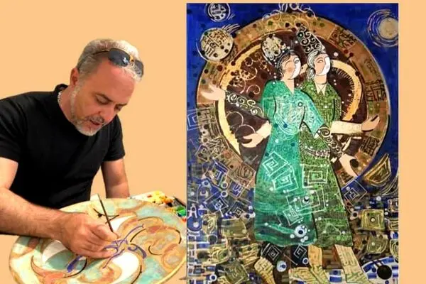 Mehrdad Fallah and the Work Sama Dance from the “Neo-Saqqakhaneh” Series: A Journey Between Yesterday and Today