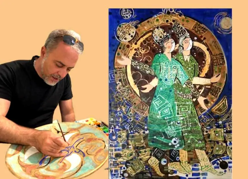 Mehrdad Fallah and the Work Sama Dance from the “Neo-Saqqakhaneh” Series: A Journey Between Yesterday and Today