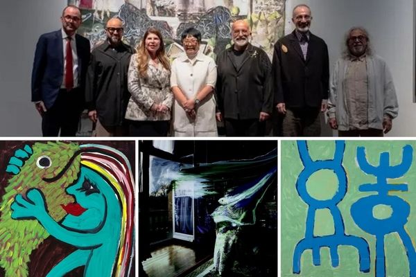 Four artworks gifted to Louvre Abu Dhabi; from Hassan Sharif and Mohamed Ahmed Ibrahim to Ramin, Rokni, Hesam