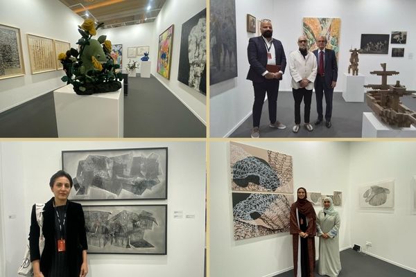 A look at the booths of 10 galleries at Art Dubai 2024