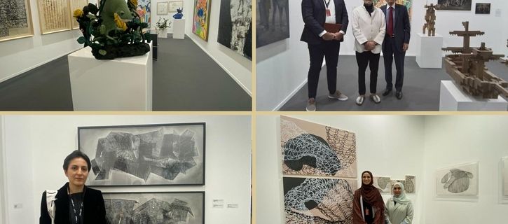 A look at the booths of 10 galleries at Art Dubai 2024