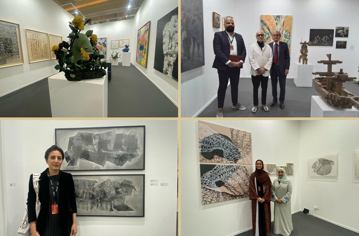 A look at the booths of 10 galleries at Art Dubai 2024