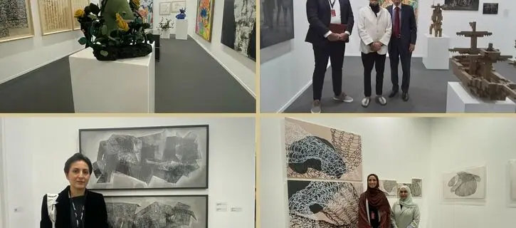 A look at the booths of 10 galleries at Art Dubai 2024