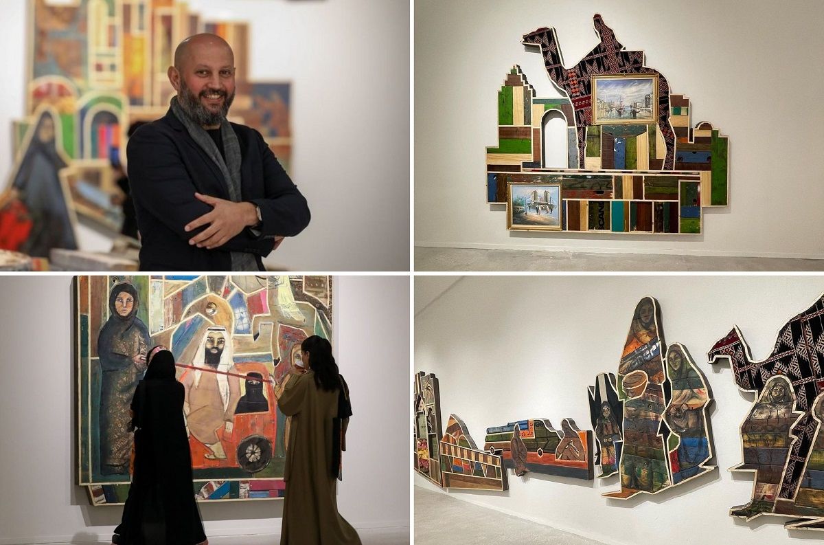 Rashed Al Shashai presents visual exhibition of pre-Vision 2030 era - photos