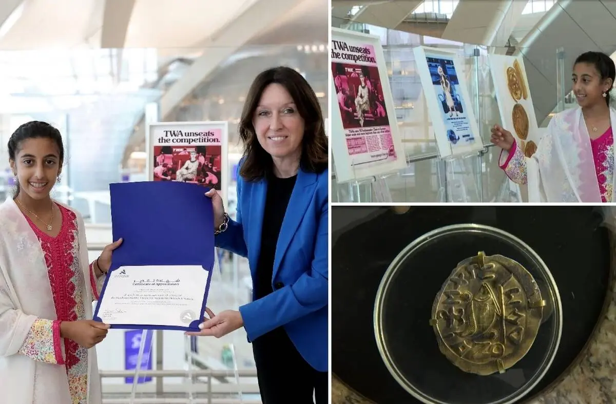 Zayed International Airport unveils artwork collection series