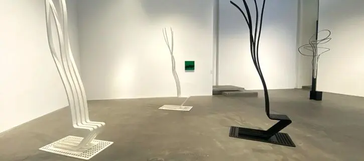 Pablo Reinoso's solo exhibition at Custot Gallery Dubai - photos