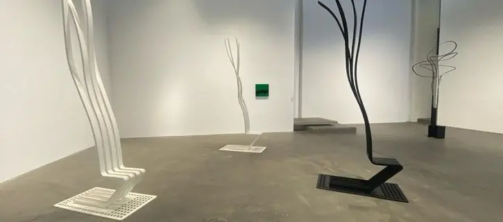 Pablo Reinoso's solo exhibition at Custot Gallery Dubai - photos