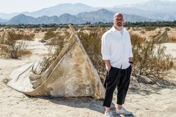 Muhannad Shono's "What Remains" is on view at Desert X - photos