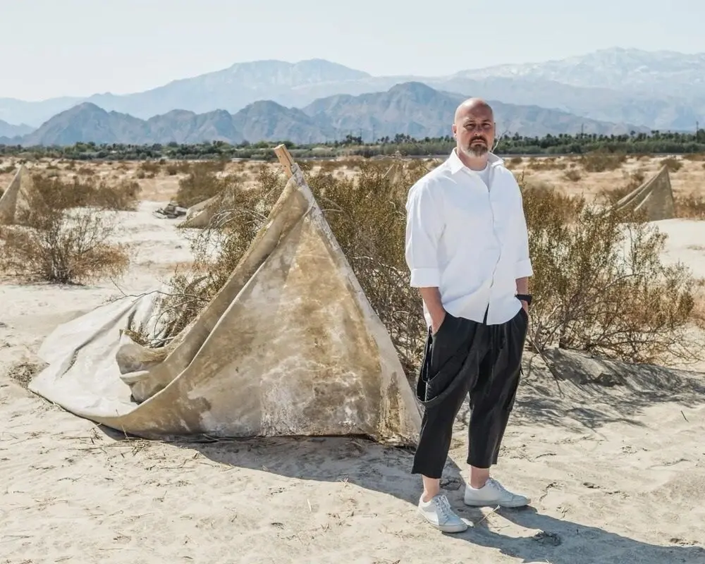 Muhannad Shono's "What Remains" is on view at Desert X - photos