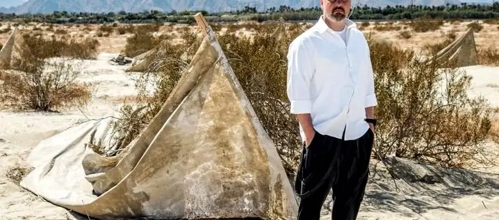 Muhannad Shono's "What Remains" is on view at Desert X - photos