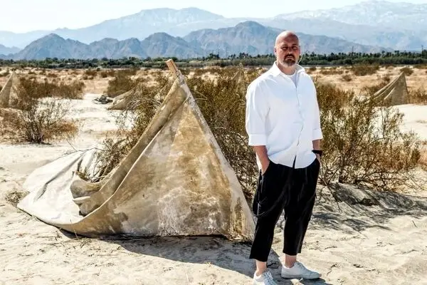 Muhannad Shono's "What Remains" is on view at Desert X - photos