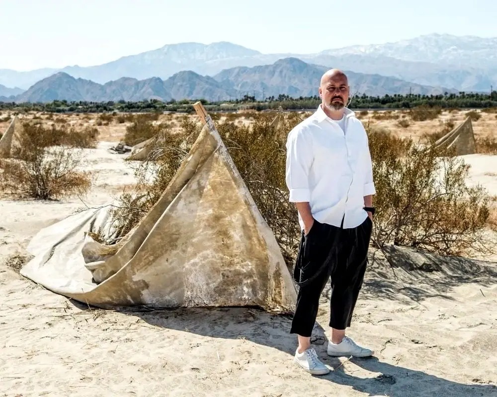 Muhannad Shono's "What Remains" is on view at Desert X - photos