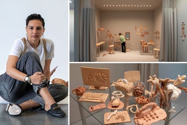 'Counting Fingers' exhibition by Hana El-Sagini at 421 Arts Campus - photos