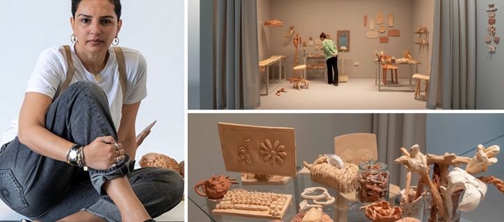 'Counting Fingers' exhibition by Hana El-Sagini at 421 Arts Campus - photos