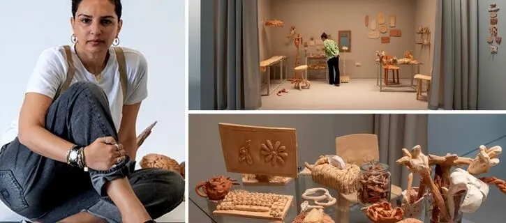 'Counting Fingers' exhibition by Hana El-Sagini at 421 Arts Campus - photos