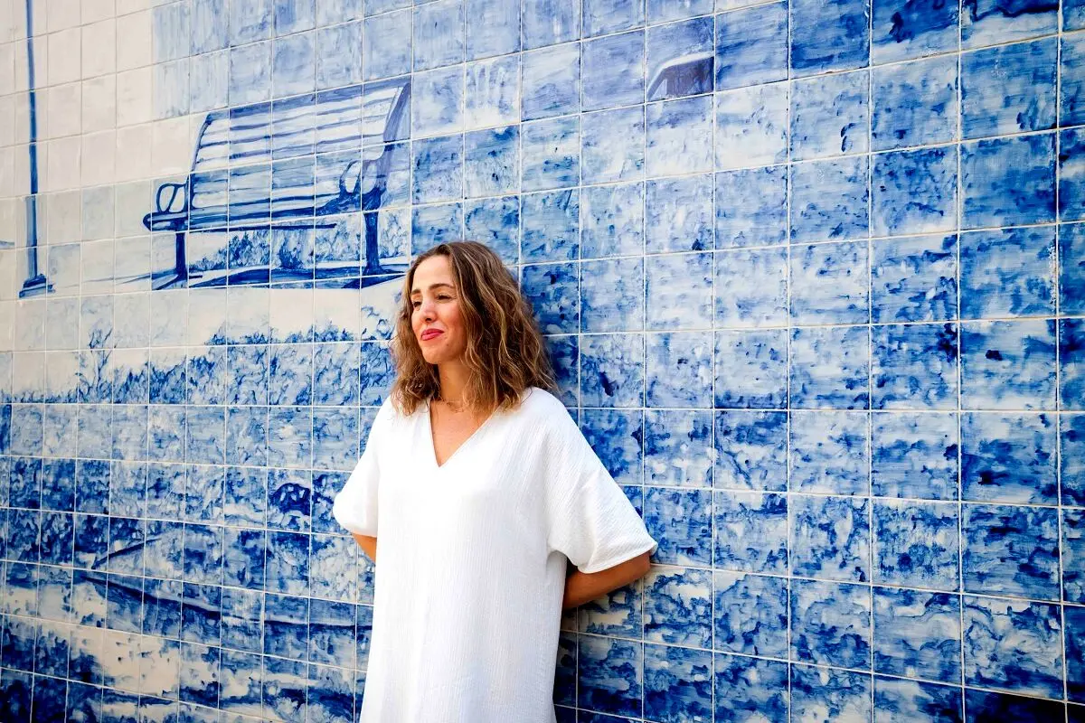 A look at Chafa Ghaddar's mural at Al Safa Art & Design Library