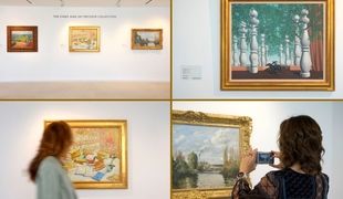 Bassam Freiha Art Foundation showcased iconic works by Van Gogh, Gauguin, Kahlo, Magritte, Pissarro, and Munch