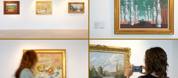 Bassam Freiha Art Foundation showcased iconic works by Van Gogh, Gauguin, Kahlo, Magritte, Pissarro, and Munch