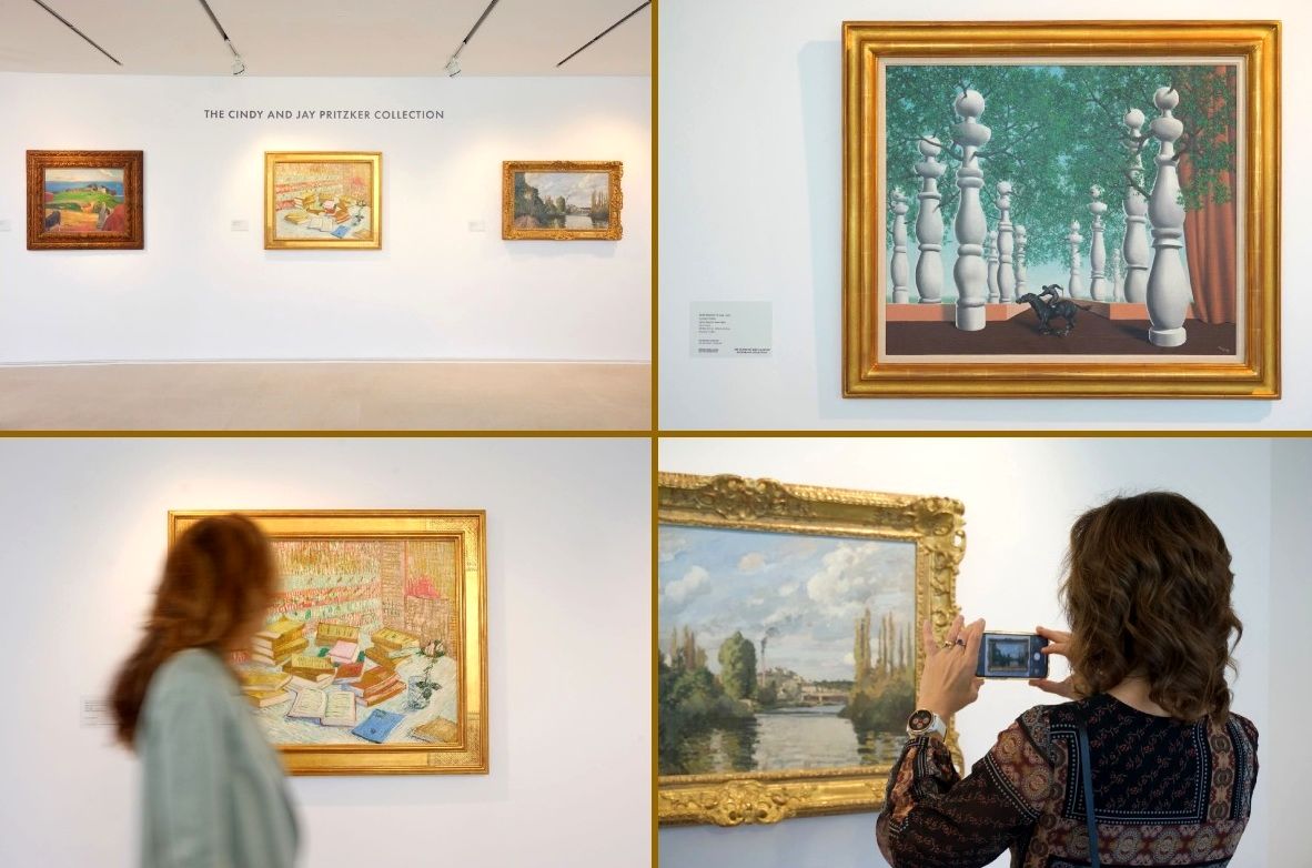 Bassam Freiha Art Foundation showcased iconic works by Van Gogh, Gauguin, Kahlo, Magritte, Pissarro, and Munch