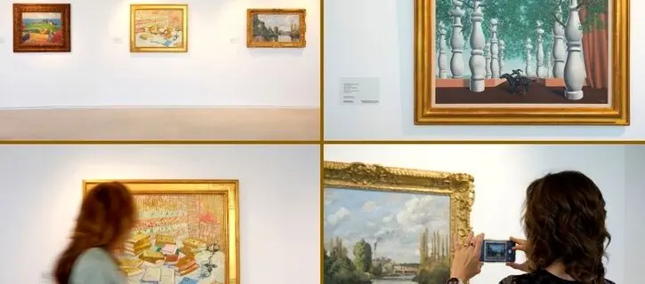 Bassam Freiha Art Foundation showcased iconic works by Van Gogh, Gauguin, Kahlo, Magritte, Pissarro, and Munch