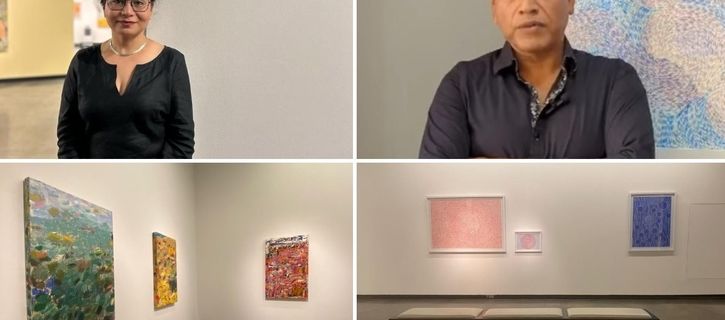 Dual solo exhibitions have illuminated the 1X1 Art Gallery Dubai 