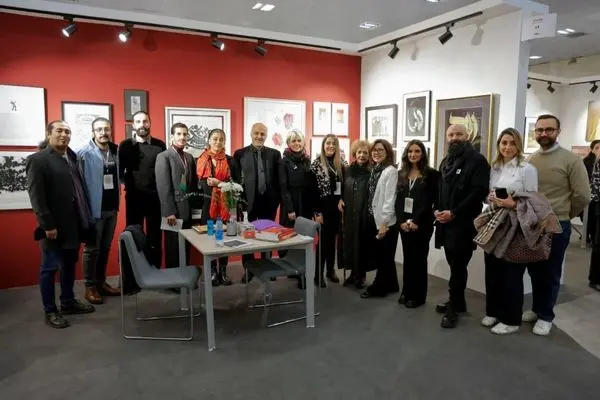 Mojdeh Gallery at the First Tehran Art Fair with These 18 Artists / Photos